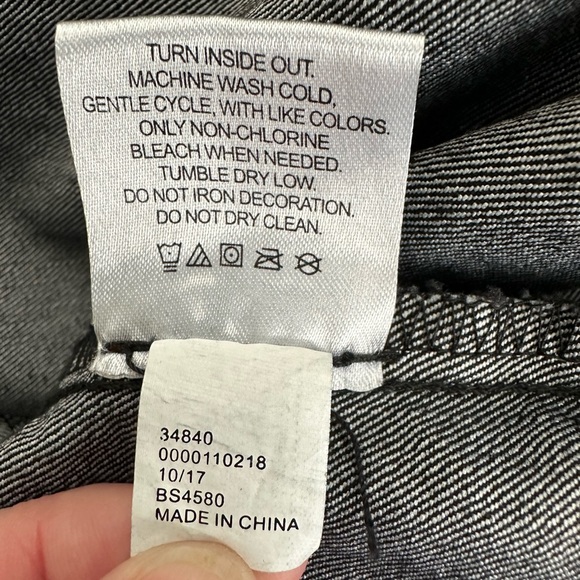 Hot Topic Panic at the Disco Denim Jacket Button Front & Cuffs & Waist Size 2XL - Picture 11 of 16